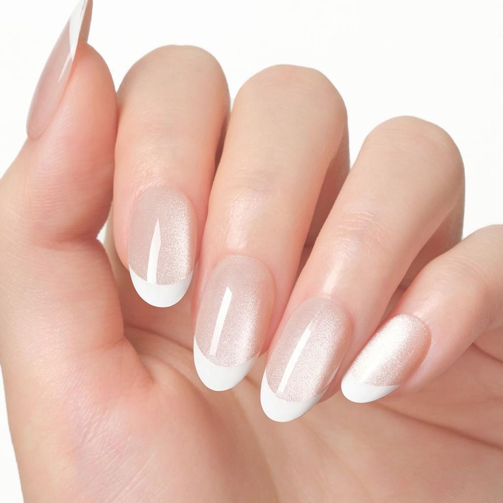 Magic Press Eternal French (Almond) Nail Tips