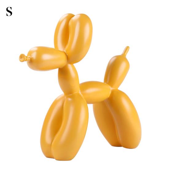 

Скандинавский милый щенок Украшение Подарок Воздушный шар Смола Поделки Рабочий стол Украшение Дома