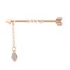 1PC Surgical Steel Industrial Piercing Barbell Long Earrings With Chain Scaffold Bar Ear Cartilage Earing Trend Body Jewelry