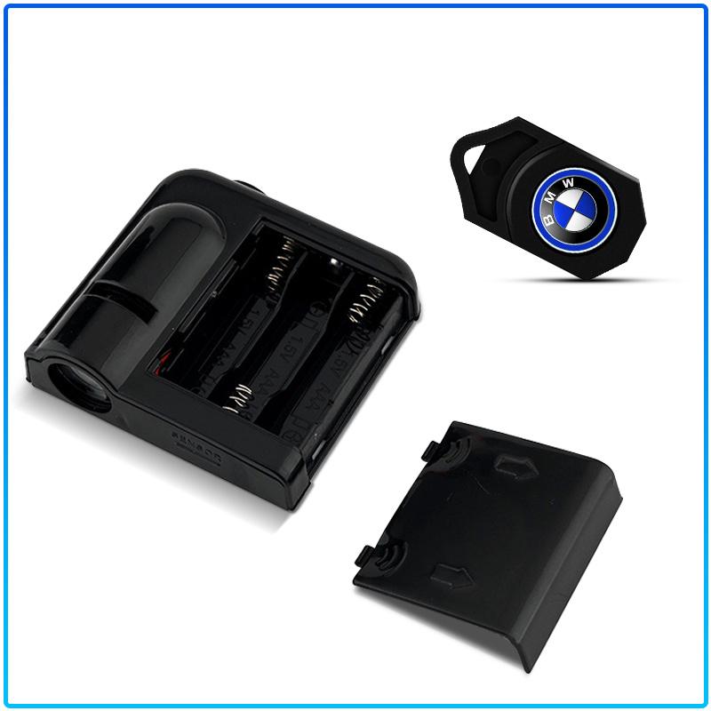 2Pcs Car Door Emblem Light LED Welcome Lamp Wireless Laser Projector For BMW M Performance 1 3 5 7 Series M3 M4 M5 M6 X1 X3 X5 X6 X7 E30 E34 E36 E39