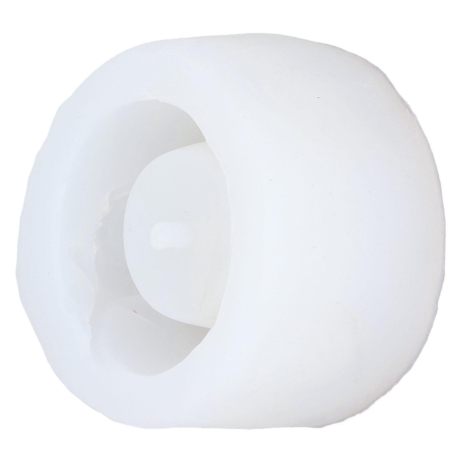 

Flower Pot Mold Silicone Round Multi Functional DIY Succulent Planter Mould with Drainage Hole for Bowls Making Type 2