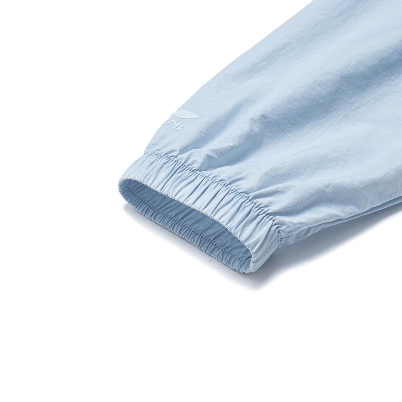 Li Ning China Color Series Ultralight Breathable Cool Technology Zip-Up Hooded UPF50+ Sun Protection Jacket Men Jacket Moon-White AFDU361-8