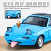 1/24 Scale Mazda MX-5 Alloy Car Model with Authentic Sound Effects, Perfect Display Piece for Car Enthusiasts and Collectors