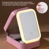 LED Make-up Aufbewahrungsbox Kosmetiktasche Mit Spiegel Für Frauen Tragbar Touch Licht Aufbewahrungs-Organizer Kabellose Make-up Box
