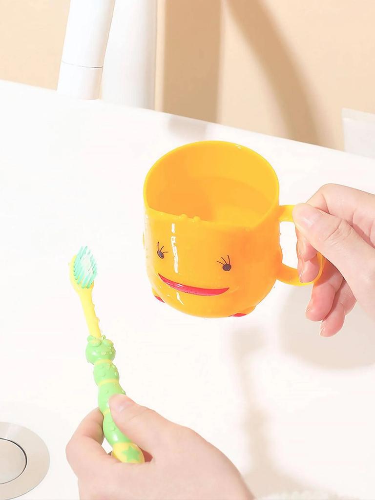 1pc- Adorable Yellow Duck Mouthwash Cup - , Perfect for Daily Household Use, Convenient Toothbrush Holder Bathroom supplies