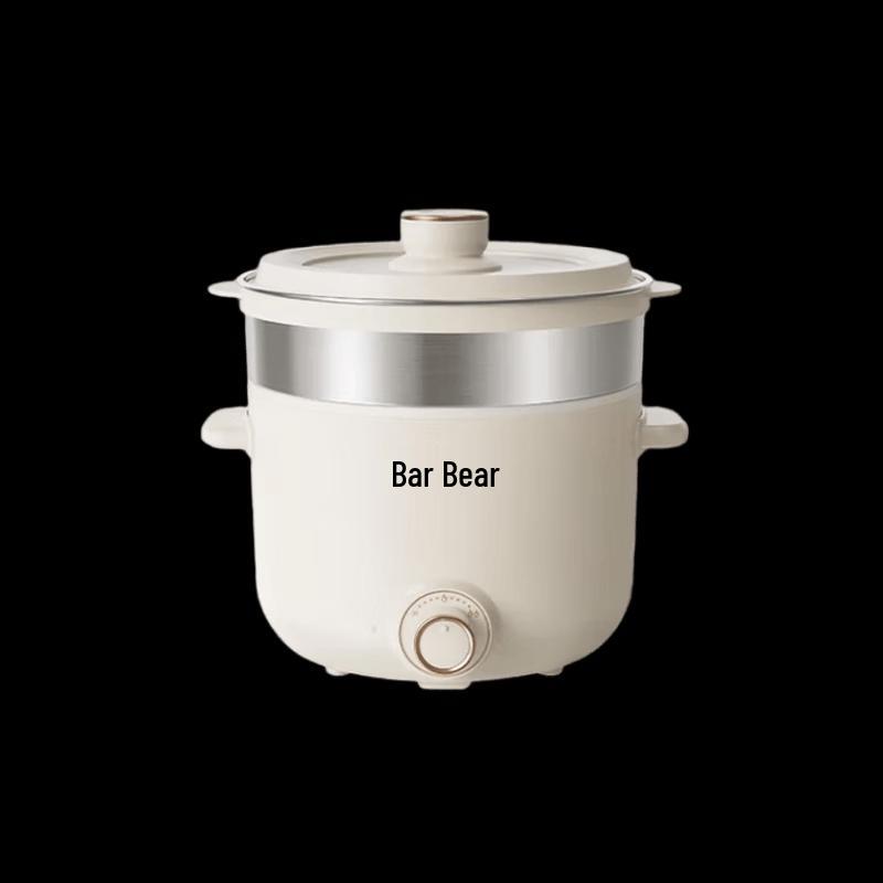 Bear 2.5L Multi-function Electric Cooking Pot with Steamer CN plug (adapter included)