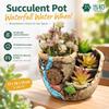 Handmade Cement Succulent Pot Creative Micro Landscape Planter