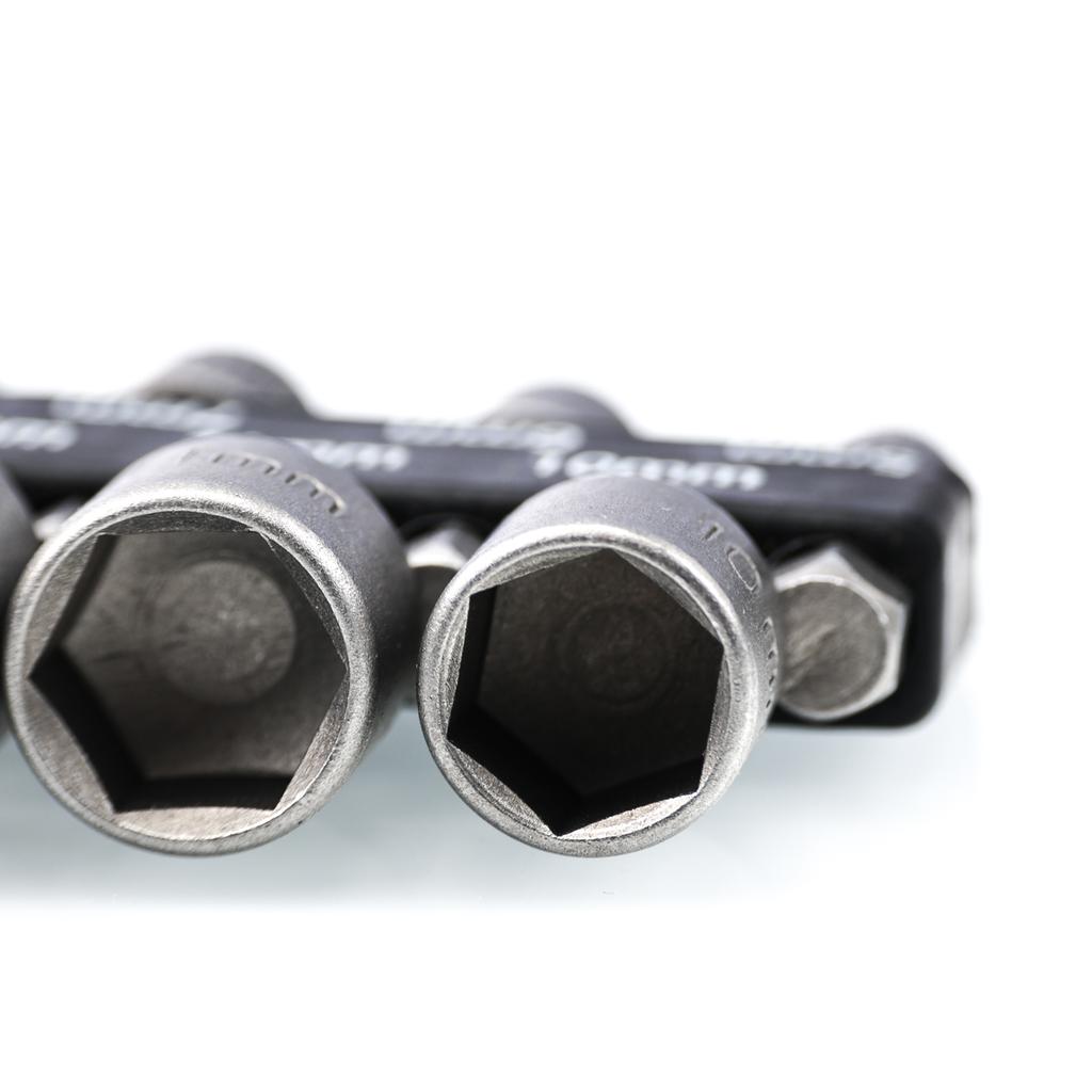 Rosfix Sockets 5-13mm, 1/4 mount 9pcs.