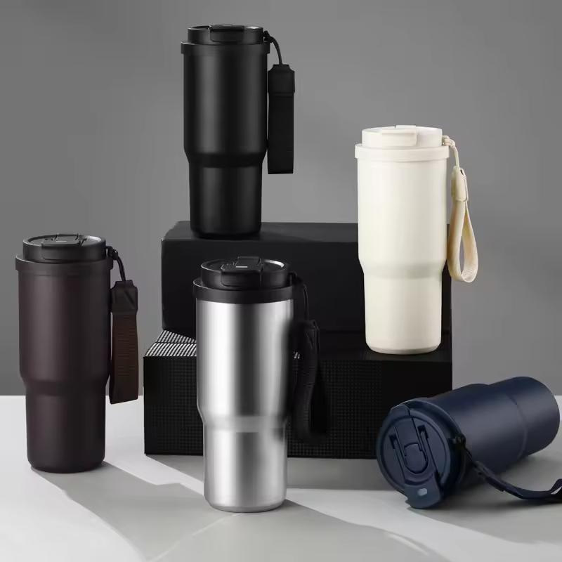 750ml Insulated Cup Large Capacity Vacuum Flask Stainless Steel BPA Free Colorful Travel Tumbler for Outdoor/Gym/Camping/School