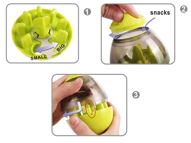 Interactive Toy for Dog and Cat, Increase Qi, Candy Ball, Food Dispenser, Food Bowl, Dog Cup, Puppy Training Balls, Pet Accessories