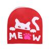 Cat Animal Pattern Knit Cap For Outdoor Activities In Autumn And Winter Fashion