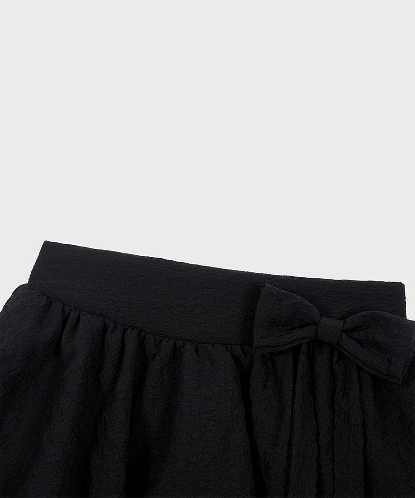 Alkialka Jacquard Mini Skirt (Black)