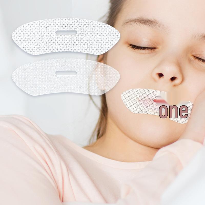 Soft, Skin-Friendly Anti-Mouth Opening Patch for Adults & Children - Ideal for Nighttime Use