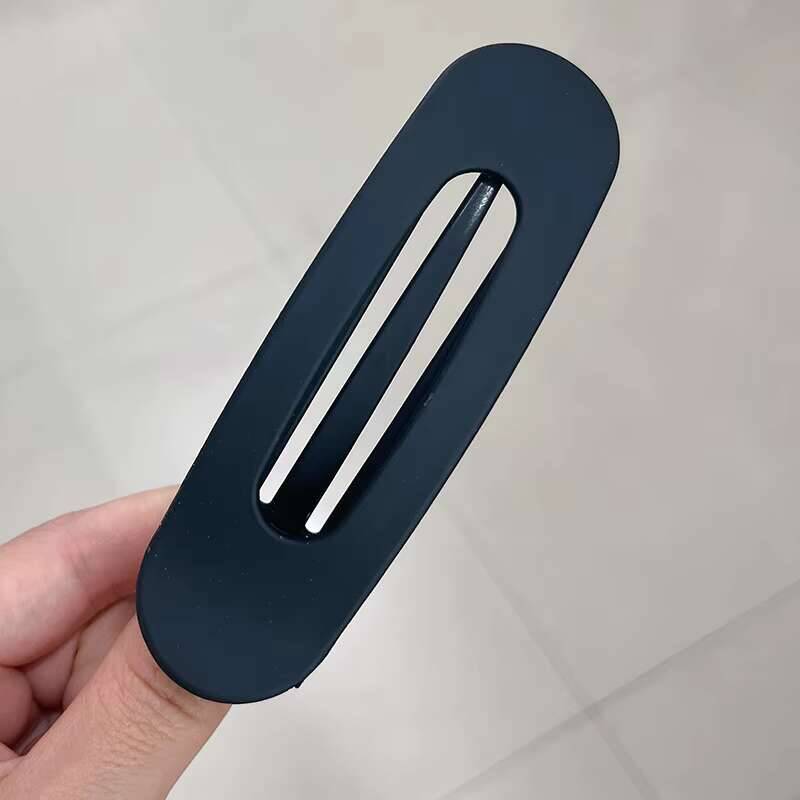 Korean Frosted Flat Hair Clips For Women Large MaHtte Hairpins Hairgrips Big Clip Bangs Barrettes Girls Hair Accessories