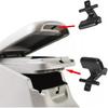 84661-3K000HZ, 84662-3K000HZ, 2 Pcs, Center Console Armrest Upper & Lower Latch Clip for Hyundai Sonata 2009-2010 Black