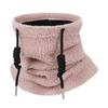 Winter Neck Tube Scarf Thermal Windproof Polar Fleece Bandana Face Cover Adjustable Neck Warmer Cycling Outdoor Cold Weather