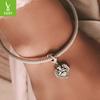 Love Angel Diy Bracelet Beaded Charm Popular S925 Silver Pendant Accessories Bsc568