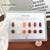 Amber Series Gel Polish Set: 6 Colors Ice Transparent Tea Brown - 2025 Influencer Favorite Phototherapy Nails