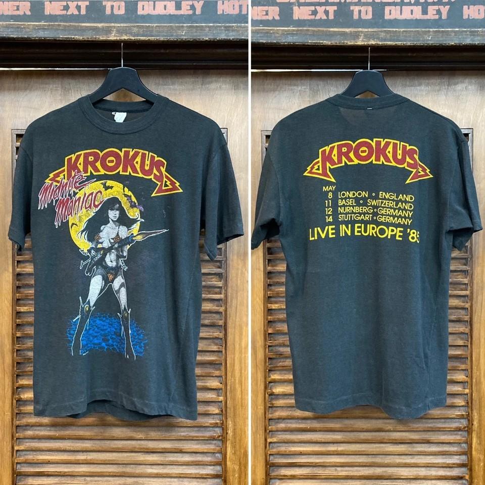 Krokus Band Music Tour Black T-Shirt Cotton Unisex S-234XL XXL