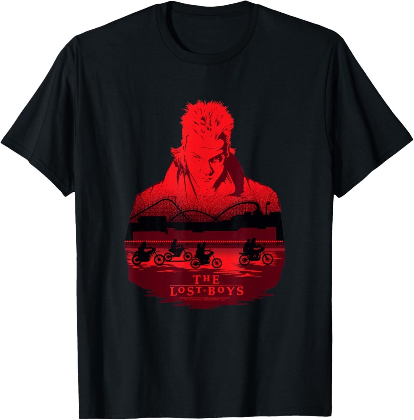 The Lost Boys David and Motorcycles T-Shirt S разноцветный