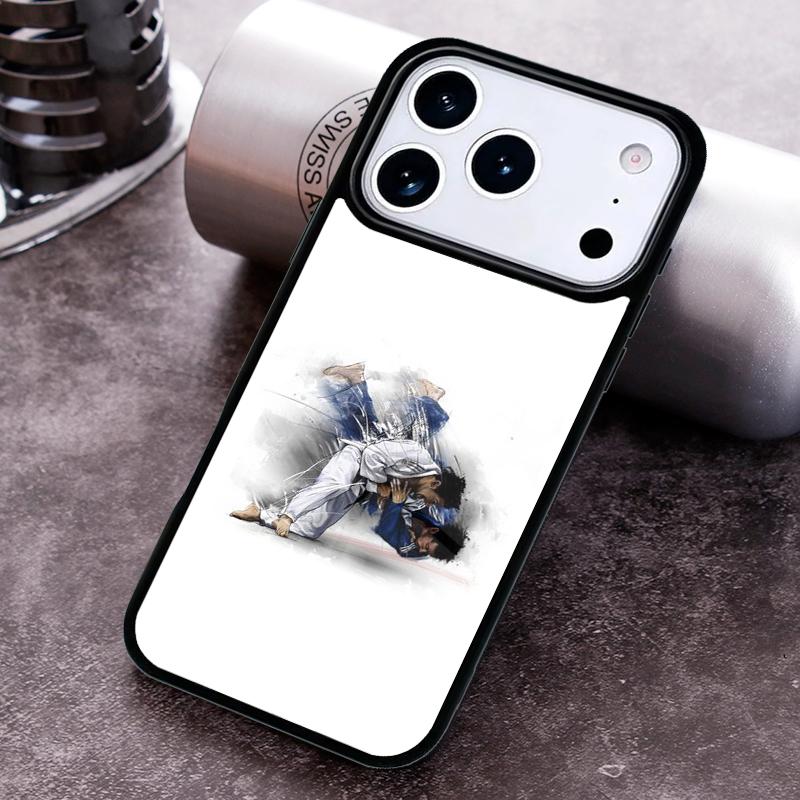 I LOVE Janpan Judo Original Phone Case for iPhone 17 16 15 Pro Max Air 14 13 12 11 Plus Shockproof Cover