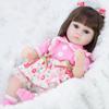 42cm hračka celotělová silikonová vodotěsná hračka do vany Populární panenky Reborn pro batolata Bebe Doll Reborn Lifelike Soft Touch