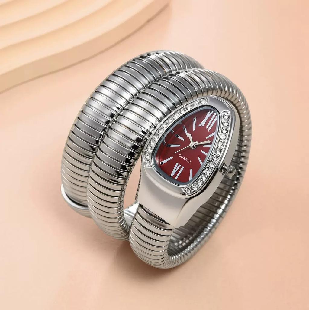Snake, Ladies Bracelet Watch, Creative Versatile Quartz Watch Personalized Bracelet Watch