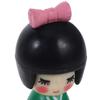 LEDMOMO Miniature Kokeshi Dolls 6-Pack 1.57 Inch PVC Assorted Color 4CM