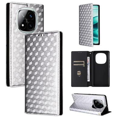 Capa Flip para Xiaomi Redmi Note 14 / 14 Pro / Note 14 Pro+ Plus Capa de Couro PU Proteção de Corpo Inteiro Capa Carteira À Prova de Choque