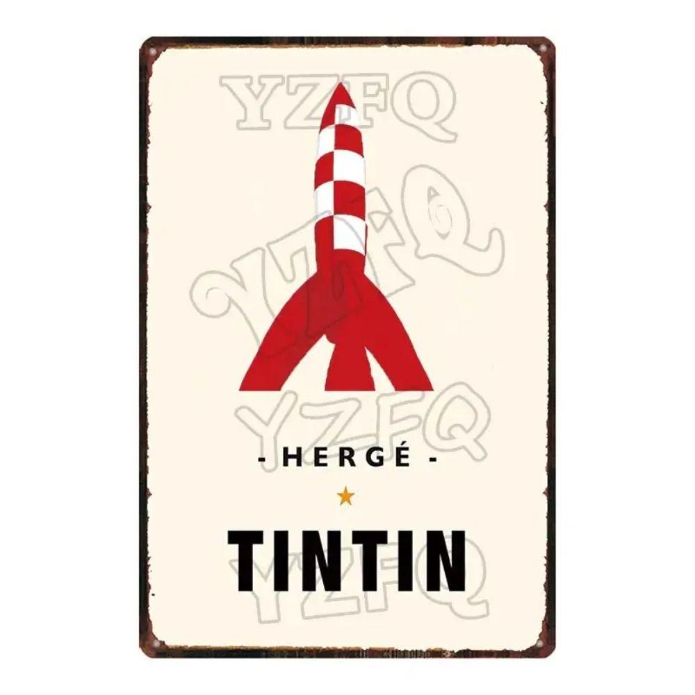 Retro Anime Metal Tin Sign Wall Art 20x30cm
