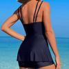 Women Two Piece Tankini Swimsuits High Waisted Bathing Suits Push Up Swimdress Female Swimwear