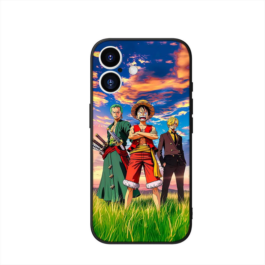 One Pieces Luffy Roronoa Zoro Sanji Phone Cover Case for Apple iPhone 17 16 15 11 Pro XS Max XR 6 7 8 Plus + SE 2020 5 16E