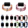 Bracelet en Nylon Sport pour Apple Watch 38mm 42mm Tissage Respirant pour Usage Actif