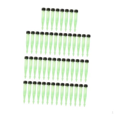 50x Steel Bloemwaterbuisjes Bewaarpijpje Boeket Woondecoratie groen