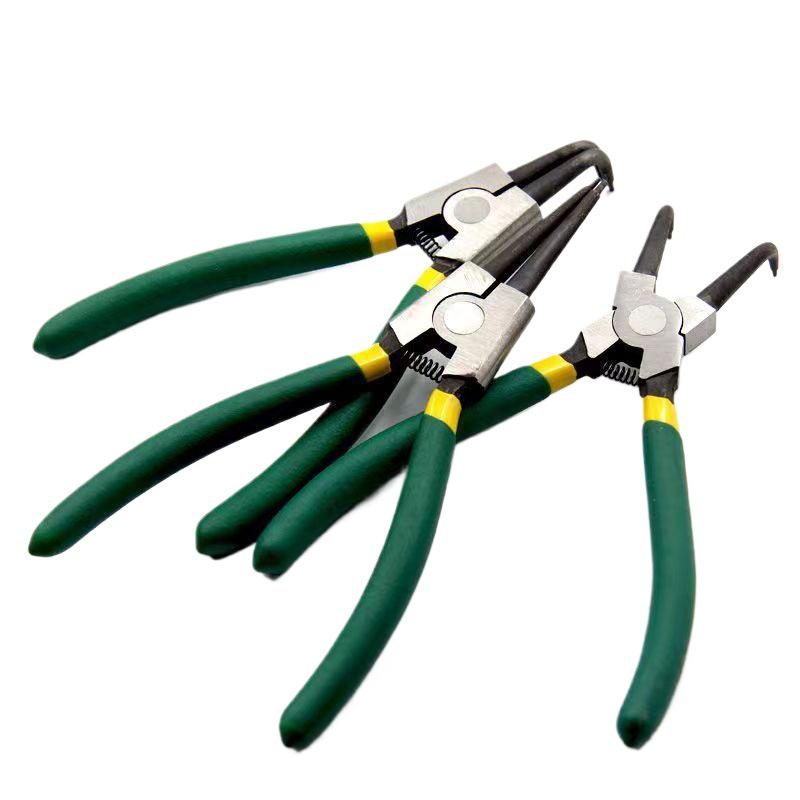 Multi-function Snap Ring Pliers: Internal/External, Inward/Outward Bending Caliper Tools