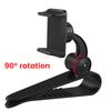 Universal Car Sun Visor Phone Holder 360 Degree Rotation Car Phone Holder Adjustable Car Accessories