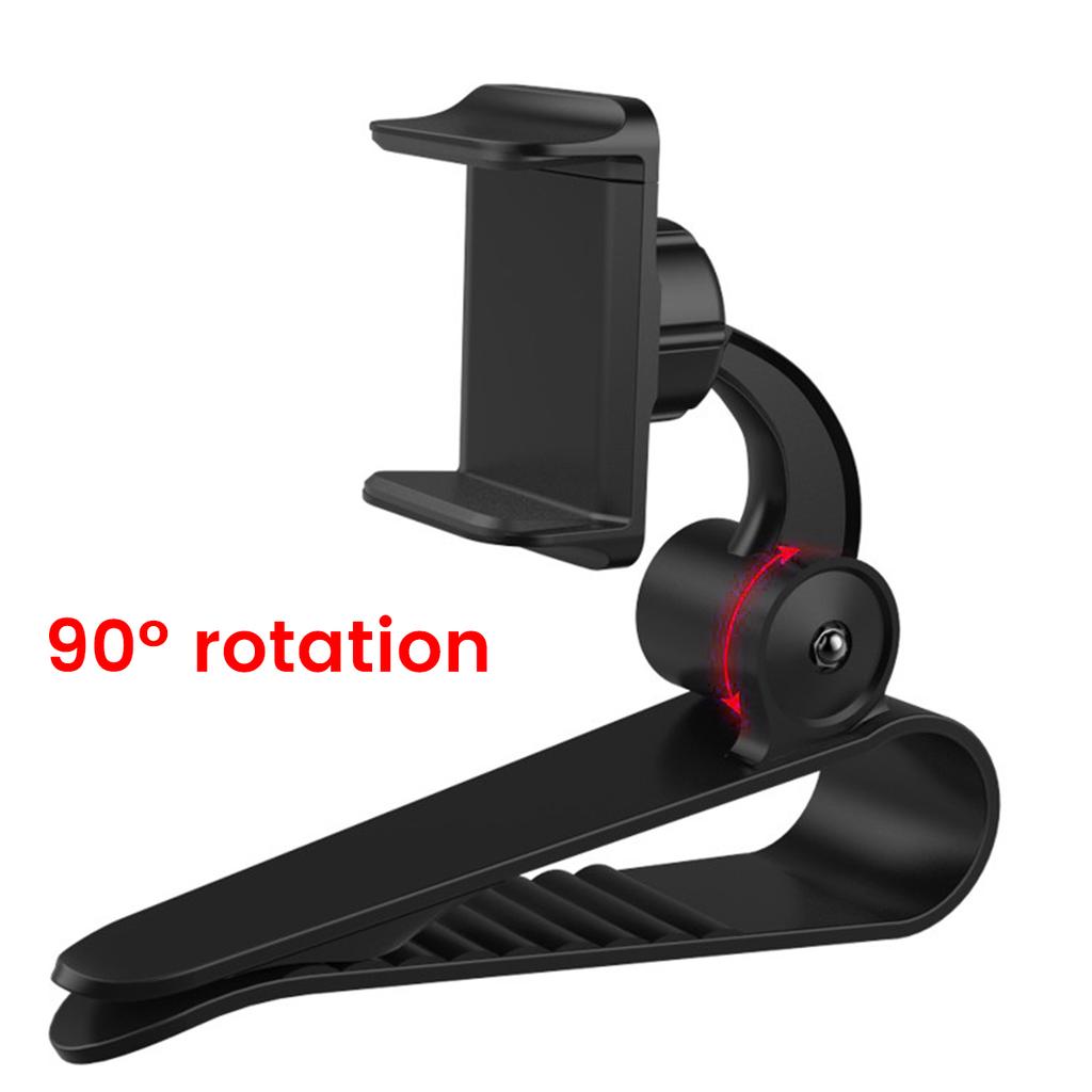 Universal Car Sun Visor Phone Holder 360 Degree Rotation Car Phone Holder Adjustable Car Accessories