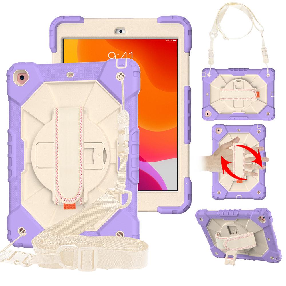 Case For iPad 12th A19 11th A16 Air 11 13 M2 M3 M4 Pro 11 13 8th 9th 10.2 5th 6th 9.7 Mini 6 7 Case Kids Hard PC Silicon Tablet Cover Stand
