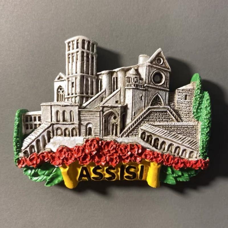 Italy 3D Fridge Magnets, Travel Souvenir Fridge Magnets, Handmade Fridge Magnets, Decorative Fridge Magnets