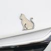 3D Metal Car Sticker - Metal Cat Adhesive Badge Emblem for Universal Cars, Moto Bikes & Decoration