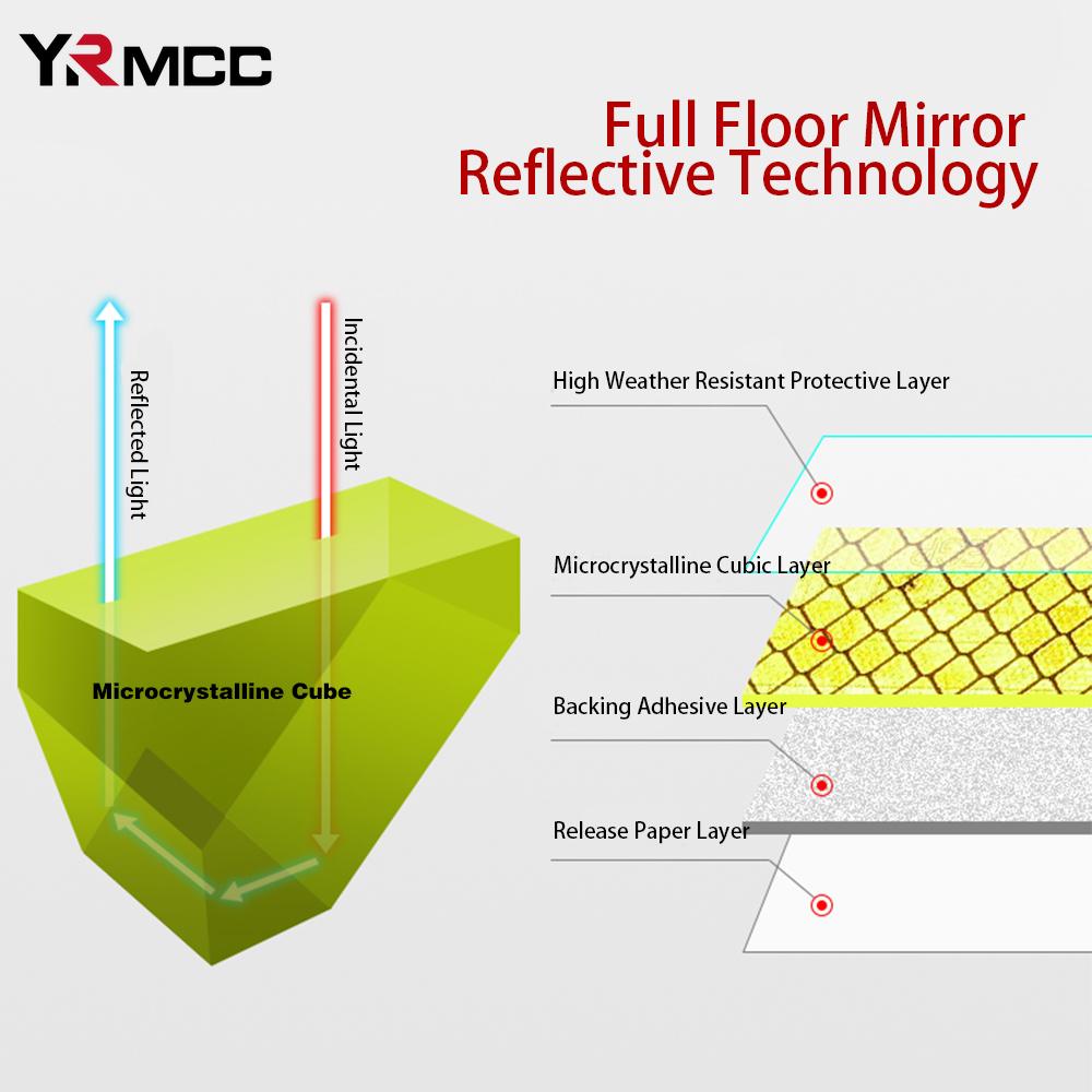 4 STK Reflekterende Bildørklistemerke Sikkerhetsåpningsvarsel Reflekstape Dekal Biltilbehør Eksteriør Interiør Refleksklistemerke