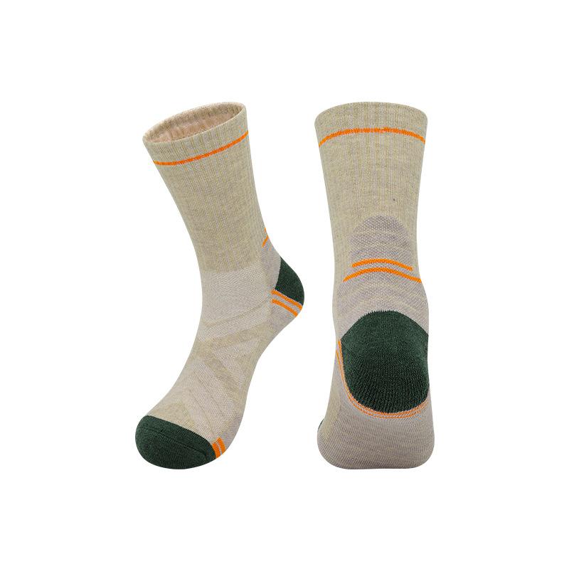 2026 Wool Socks Non-slip Breathable Medium Tube Shock Absorption Sweat Outdoor Professional Hiking Mountaineering Socks