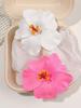 Flower Hair Clip for Women Girl,Vintage Boho HairPin Flower Accessories Nonslip Cute Hawaiian Hair Barrettes for Thin Thick Hair