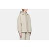 Fear of God Essentials FW22 Gray Drawstring Jacket Women Jacket Smoke FOG-FW22-061