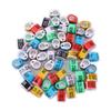 12Pcs PHIL 2025 Multicolor Pigeon Rings Racing Pigeon Outdoor Training Rings ID 8mm Pet Bird Parrot Foot Ring Bird Supplies