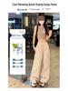 Petite Women's Quick-Dry Parachute Cargo Pants - Loose, Straight-Leg, Spring/Autumn Hiking Casuals