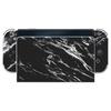 Kompletní sada ochranných samolepek pro PlayVital Switch OLED Vlastní vinylové samolepky pro konzoli Switch OLED, dok, grip, černé modely a Joy-Con & &