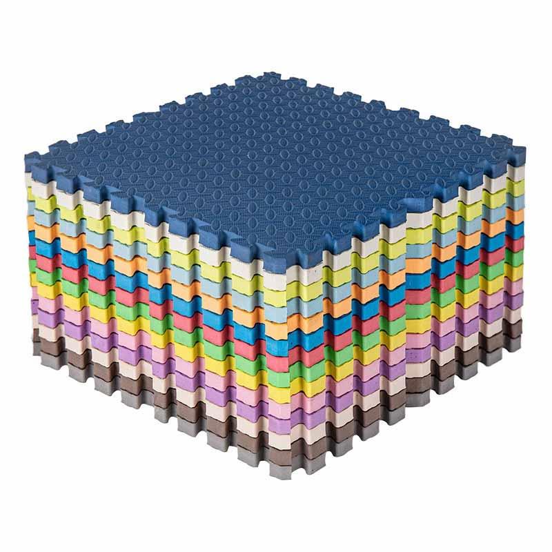 10 ks 30x30cm Extra silná voděodolná pěnová podlahová hrací podložka Protiskluzová bezpečnostní puzzle podložka Dekorace obývacího pokoje ložnice Sestavitelné koberce