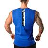 Muscleguys Gym Sleeveless Basketball Training Sport T-Shirts Summer Mens Fitness Runnning Singlets Breathable Cotton Bodybuilding Tank Tops