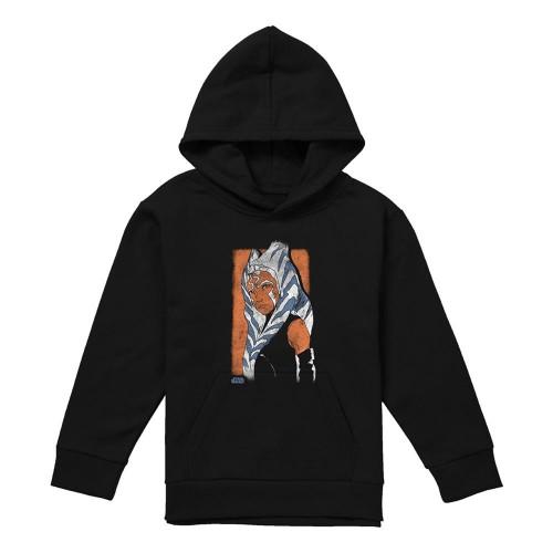 Star Wars: Ahsoka Childrens/Kids Sketch Heather Pullover Hoodie